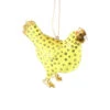 Cody Foster Paper Mache Bright Yellow Merriment Hen Ornament 2 Cody Foster Paper Mache Bright Yellow Merriment Hen Ornament -Finest Christmas Decoration Cody Foster Yello Merriment Hen Ornament 34868.1694017494