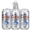 Coors Light 6 Pack Ornament -Finest Christmas Decoration Coors Light 6 Pack Ornament 62295.1679685857