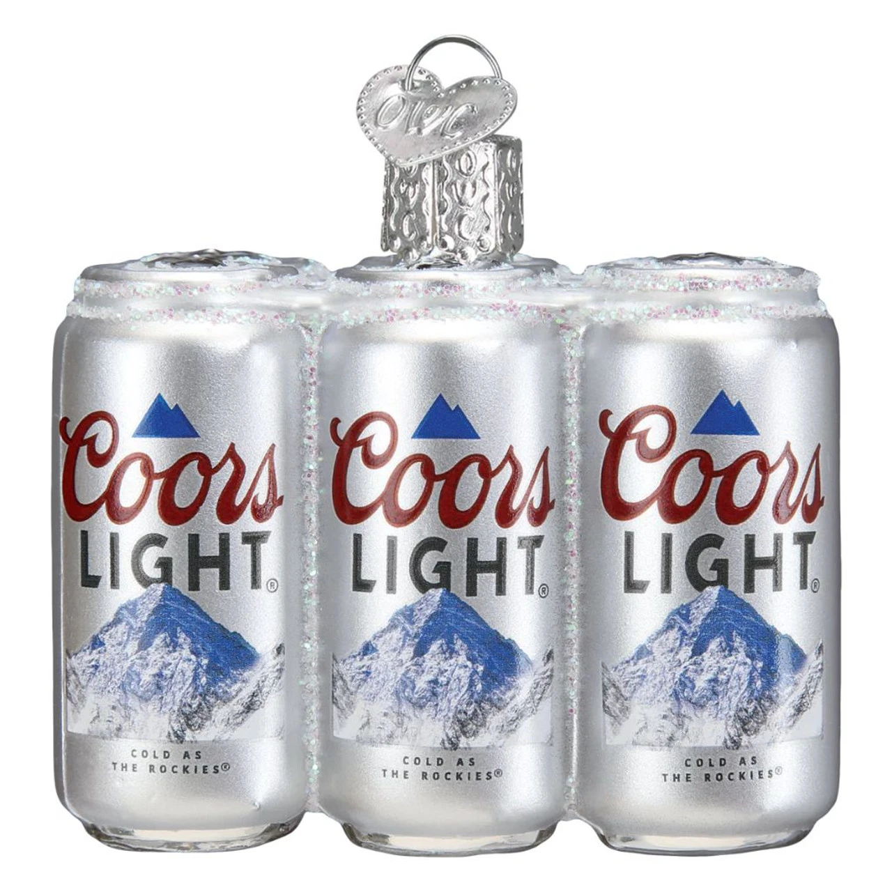 Coors Light 6 Pack Ornament 3 Coors Light 6 Pack Ornament