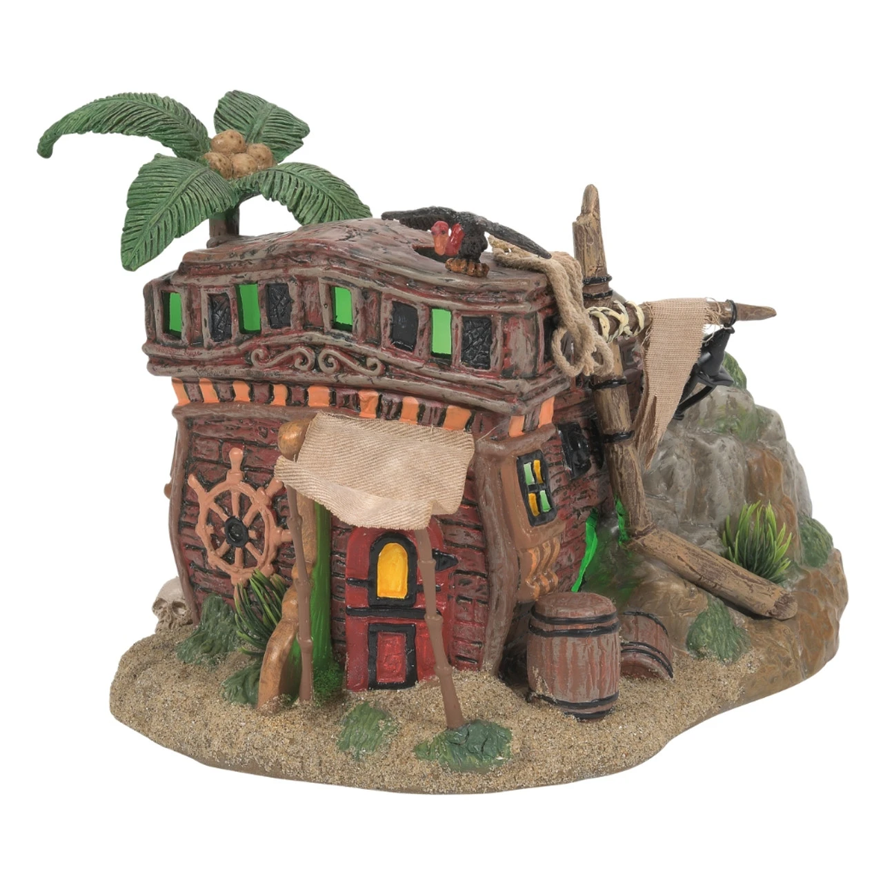 Department 56 - Halloween Village - Pirate Haven Hideaway 3 Department 56 - Halloween Village - Pirate Haven Hideaway