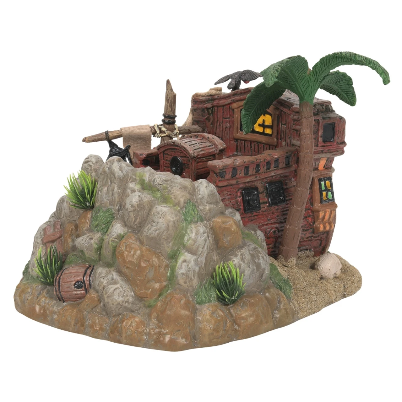 Department 56 - Halloween Village - Pirate Haven Hideaway 4 Department 56 - Halloween Village - Pirate Haven Hideaway - Image 2
