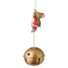 Heart Of Christmas - Mouse Climbing Christmas Bell Ornament -Finest Christmas Decoration Heart Of Christmas Mouse Climbing Christmas Bell Ornament 44431.1682787374