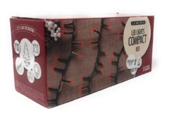 Lumineo 750 LED Red Compact Lights On Green Wire -Finest Christmas Decoration IMG 3676 1 86501.1604005571