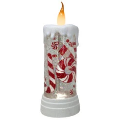 Joy Candy Cane Candle Water Shimmer 7 Joy Candy Cane Candle Water Shimmer -Finest Christmas Decoration Joy Candy Cane Candle Water J 71753.1680527707