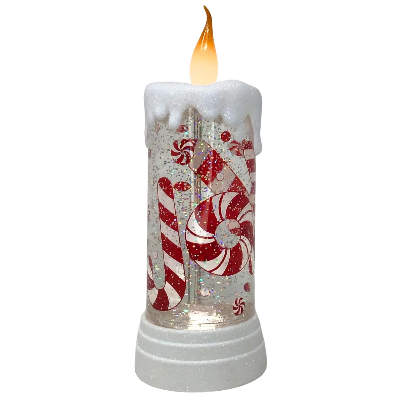 Joy Candy Cane Candle Water Shimmer 4 Joy Candy Cane Candle Water Shimmer - Image 2