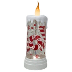 Joy Candy Cane Candle Water Shimmer 8 Joy Candy Cane Candle Water Shimmer -Finest Christmas Decoration Joy Candy Cane Candle Water O 19116.1680527704