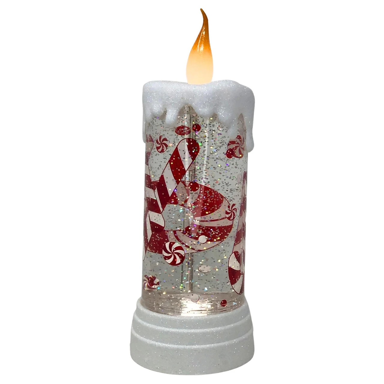 Joy Candy Cane Candle Water Shimmer 6 Joy Candy Cane Candle Water Shimmer - Image 4