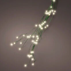 Lumineo 672 Micro-LED Warm White Flashing Lights Green Wire -Finest Christmas Decoration Lights 83519.1668958881