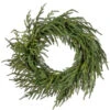 24" Just Cut Norfolk Pine Wreath -Finest Christmas Decoration MTX61215 NAGR 43012.1614799702