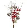 32" Snow Berry Twig Nest Spray 2 32" Snow Berry Twig Nest Spray -Finest Christmas Decoration MTX64565 NAFR pl 91665.1603462667