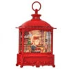 12" LED/Battery/Timer Toy Workshop Square Lantern Water Globe -Finest Christmas Decoration MTX65616 MULT pl 43597.1603302262