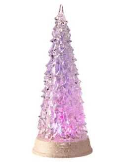 16" LED Tree Water Globe, USB