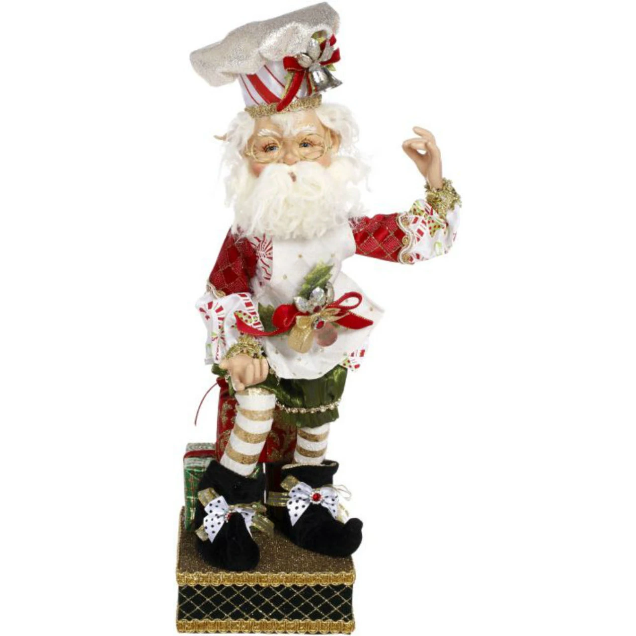 Mark Roberts North Pole Confectionary Elf Stocking Holder 3 Mark Roberts North Pole Confectionary Elf Stocking Holder
