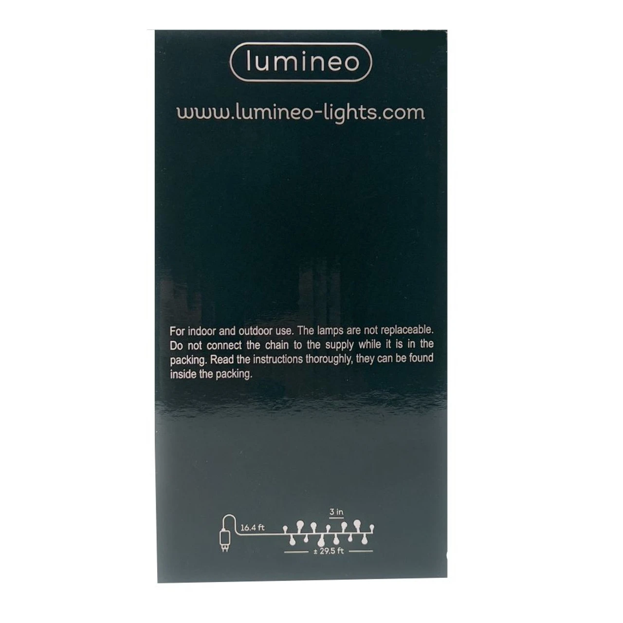 Lumineo 120 LED Multi Color Cherry Lights Black Wire 4 Lumineo 120 LED Multi Color Cherry Lights Black Wire - Image 2