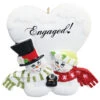 Personalized Engaged Snowman Ornament -Finest Christmas Decoration Personalized Engaged Snowman Ornament 31762.1683914931