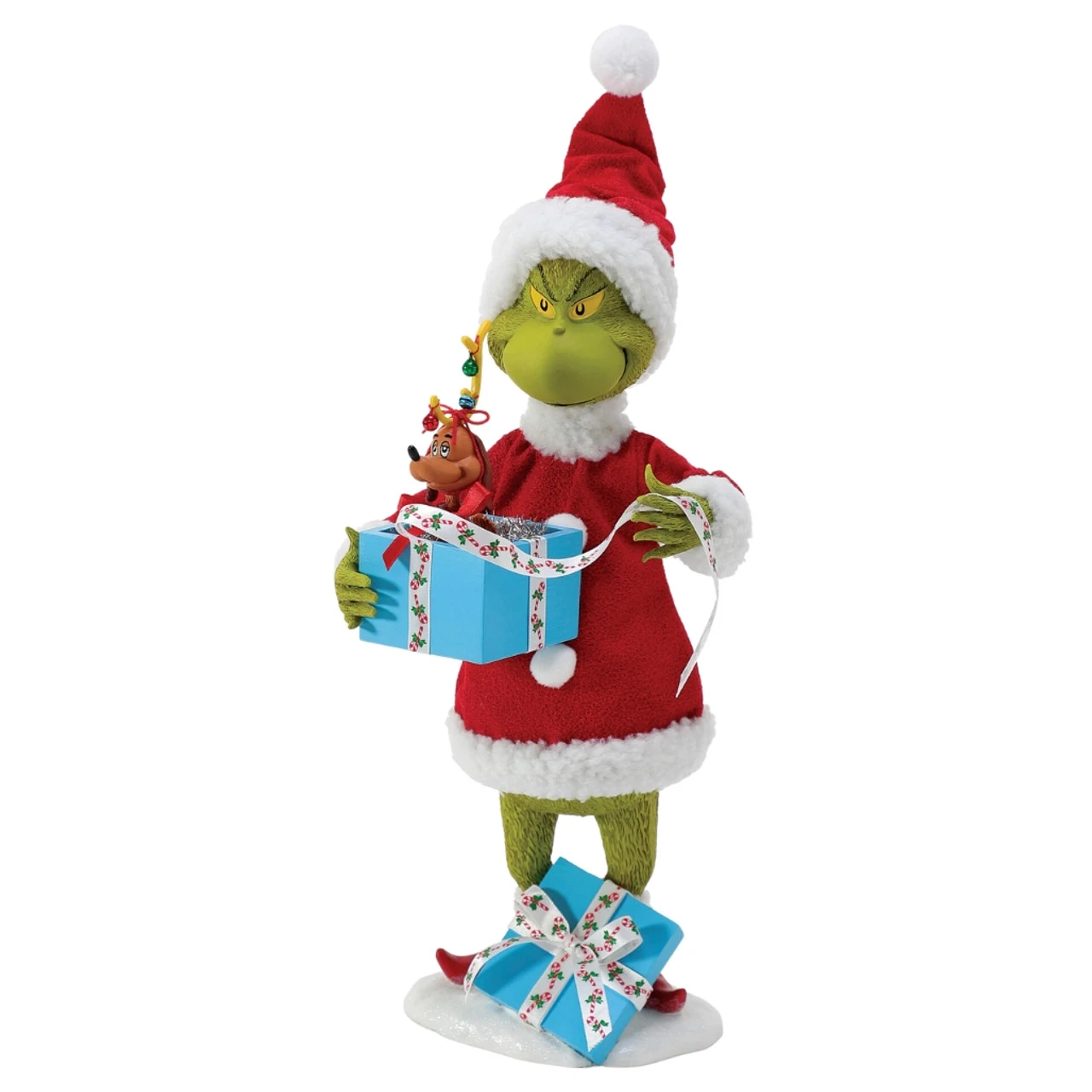 Possible Dreams Grinch And Max Clothtique Figurine 3 Possible Dreams Grinch And Max Clothtique Figurine