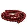 9ft Wooden Cranberry Red Beaded Tree Garland -Finest Christmas Decoration Q71A0483 81093.1469545261