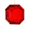 6 Inch Ruby Red Square Gem Acrylic Ornament 2 6 Inch Ruby Red Square Gem Acrylic Ornament -Finest Christmas Decoration Red Ruby 11854.1669926421