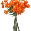 Artificial Orange Cosmos Flower Bundle 14" 1 Artificial Orange Cosmos Flower Bundle 14" -Finest Christmas Decoration Rt3J UYg 40478.1612287040