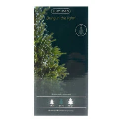 Lumineo 648 LED Cool White Silver Snowflake Lights -Finest Christmas Decoration SIDE BC DONE 45016.1667702674