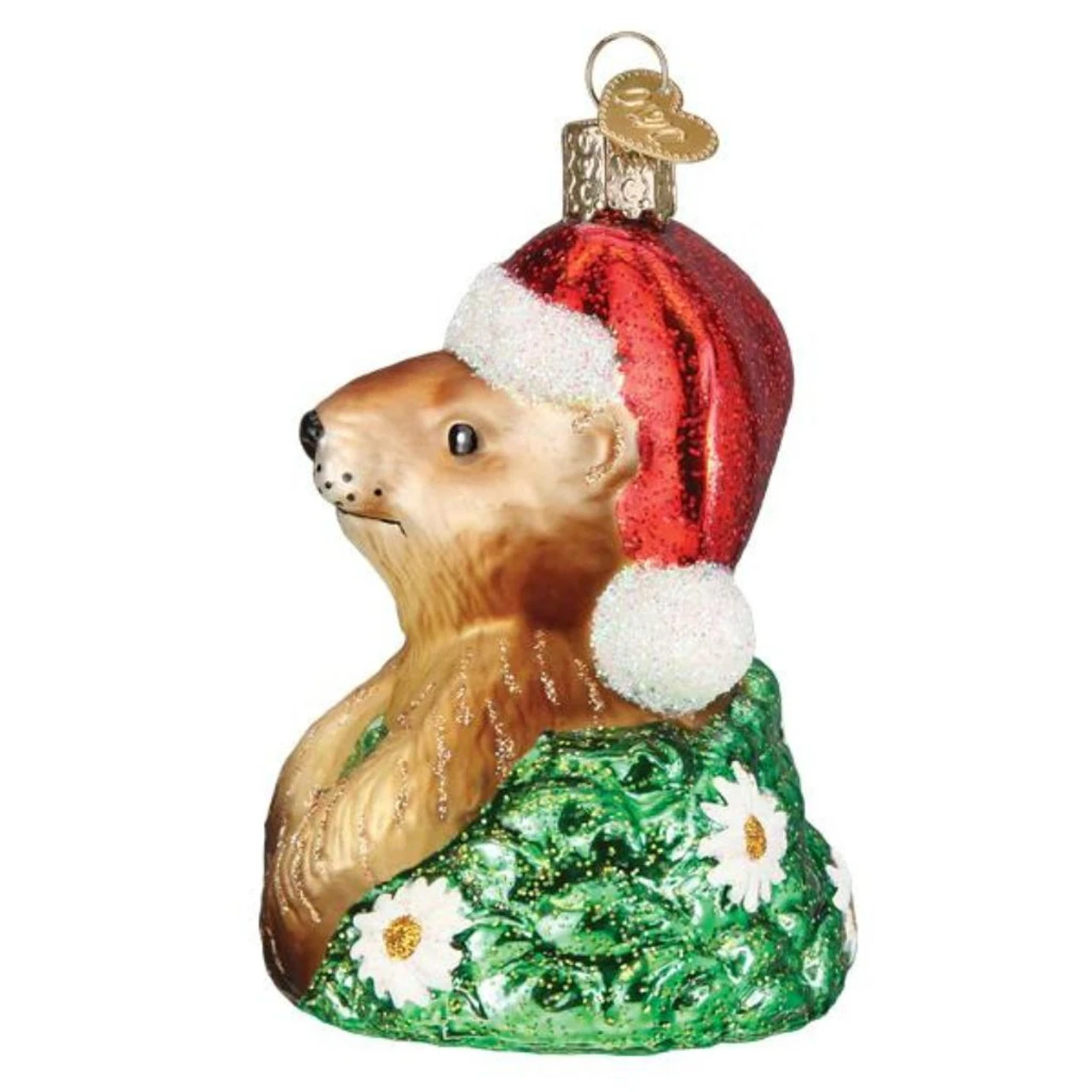 Santa Groundhog Ornament 4 Santa Groundhog Ornament - Image 2