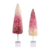 Snowbabies - Pink Ombre Trees Set Of 2 -Finest Christmas Decoration Sb sisal trees 41470.1540930678
