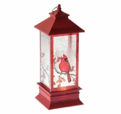 LED Cardinal Lantern