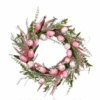 Spring And Easter Wreath Decorated With Pink & White Eggs And Tulips -Finest Christmas Decoration Screenshot 2022 03 05 10.59.03 AM 80528.1646478902