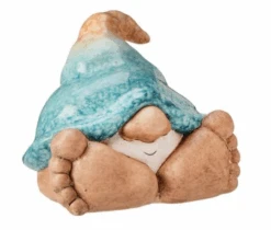 Terracotta Beach Gnome Figurine