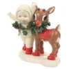 Snowbabies - Wrapped Up With Rudolph -Finest Christmas Decoration Snowbabies Wrapped Up With Rudolph 92511.1682616322