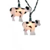 Kurt Adler UL 10-Light Cow Light Set -Finest Christmas Decoration UL0515 27061.1654506477