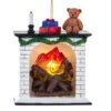 Kurt Adler White Brick Fireplace With Light Ornament -Finest Christmas Decoration Untitled design 2 17561.1653920337