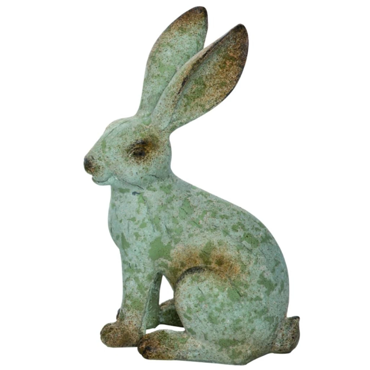 Rustic Bunny Rabbit Figurine 3 Rustic Bunny Rabbit Figurine