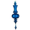 Royal Blue Glass Finial Ornament 1 Royal Blue Glass Finial Ornament -Finest Christmas Decoration Untitled design 2 50454.1680310824