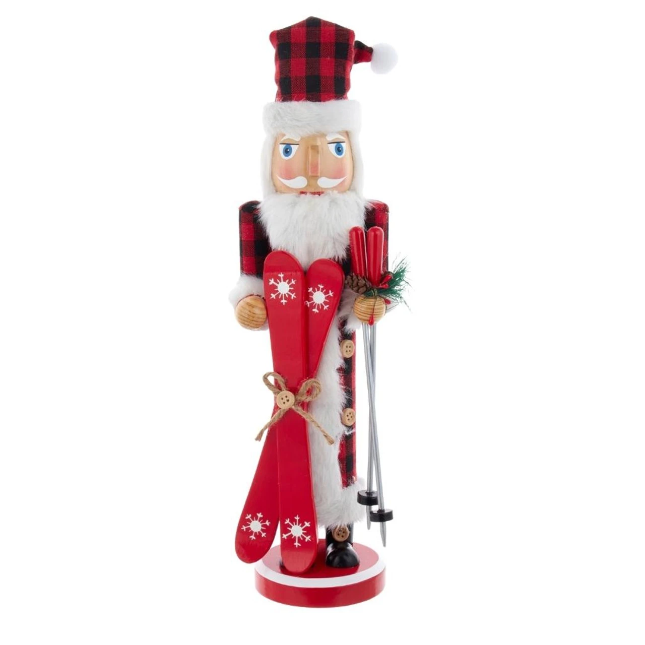 Kurt Adler Santa Ski Nutcracker 3 Kurt Adler Santa Ski Nutcracker