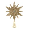 Kurt Adler Un-Lit Champagne Gold Star Treetop -Finest Christmas Decoration Untitled design 09885.1654869851