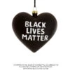 Cody Foster & Co - Black Lives Matter Heart Blown Glass Ornament -Finest Christmas Decoration Untitled design 11901.1656344724