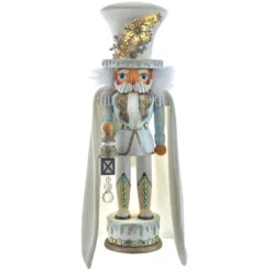 Kurt Adler Hollywood Nutcrackers™ White Snowflake LED Soldier Nutcracker
