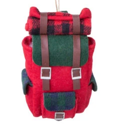 Felt Red Backpack Ornament