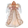 Kurt Adler 16" UL 10-Light Blush Boho Chic Angel Treetop -Finest Christmas Decoration Untitled design 93850.1655391130