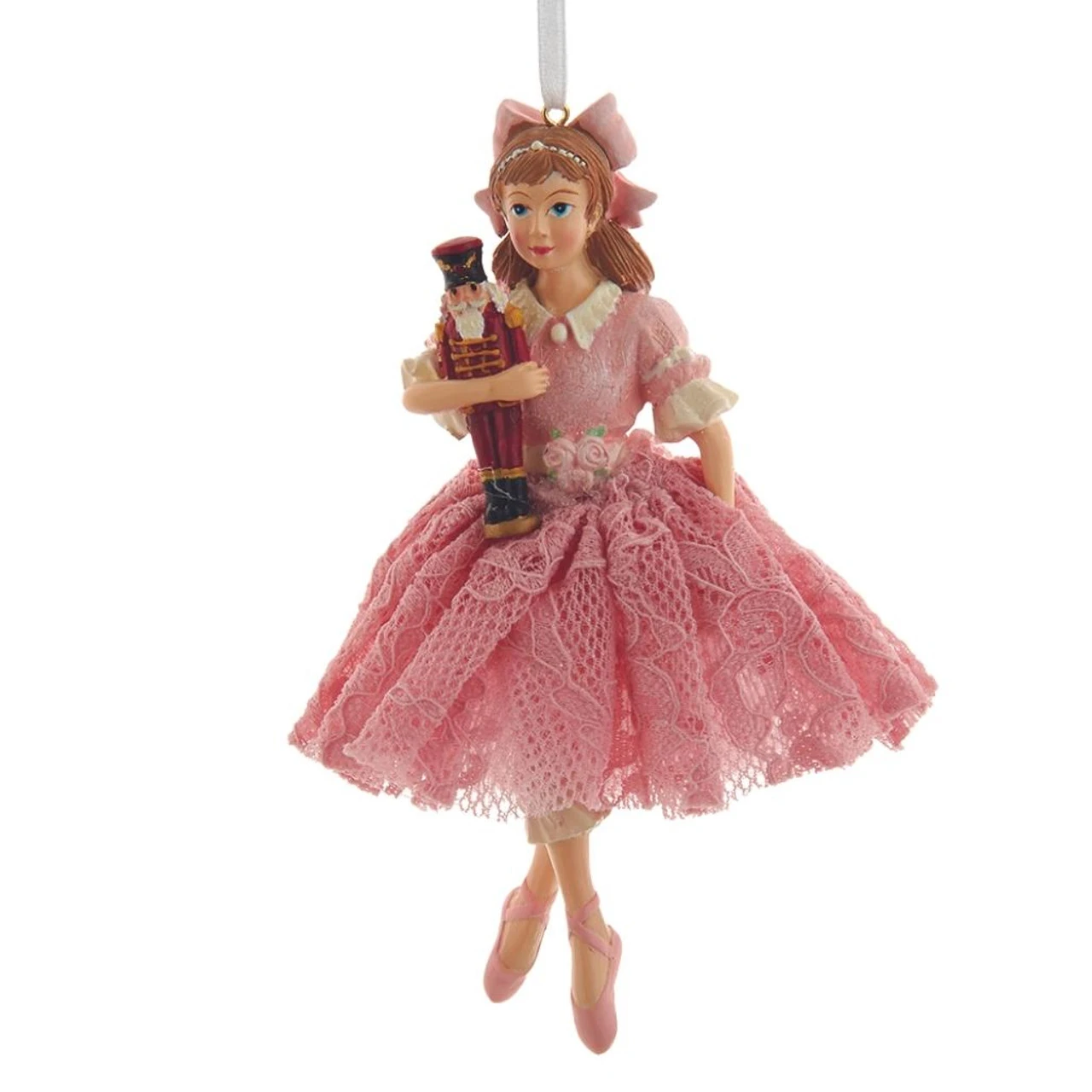 Kurt Adler Clara Ballet With Nutcracker Ornament 3 Kurt Adler Clara Ballet With Nutcracker Ornament