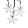 Kurt Adler UL 10-Light White Snowflake Light Set -Finest Christmas Decoration Untitled design 97226.1655390940