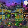Halloween House Jigsaw Puzzle 550 Piece -Finest Christmas Decoration VC1148 new 51047.1635156293