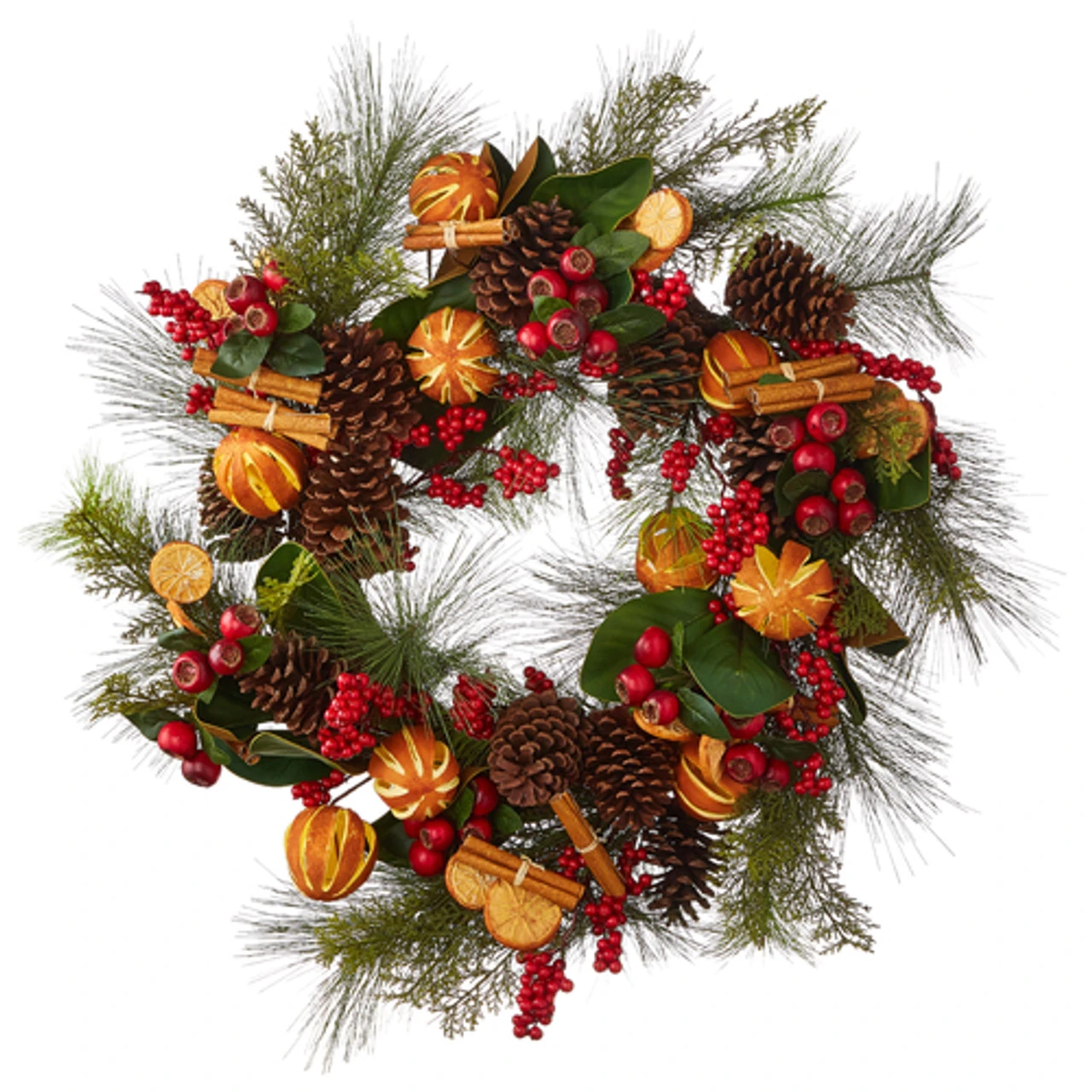Holiday Spice 24" Holiday Spice Wreath 3 Holiday Spice 24" Holiday Spice Wreath