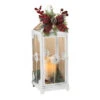 White LED Lantern W/Candle -Finest Christmas Decoration White LED Lantern wCandle 39742.1690984119