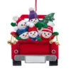 Kurt Adler Personalized Snowman Family Of 5 On Truck Ornament 1 Kurt Adler Personalized Snowman Family Of 5 On Truck Ornament -Finest Christmas Decoration a1999 base 45097.1600881559