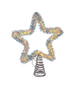 Kurt Adler Lighted Treetopper, Silver -Finest Christmas Decoration ad1022ww 03 43314.1626714006