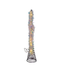 Kurt Adler Lighted Treetopper, Silver -Finest Christmas Decoration ad1022ww 04 81723.1626714008