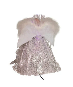 Kurt Adler Fiber Optic LED Silver Angel Treetop -Finest Christmas Decoration ad2001 03 34519.1626714679