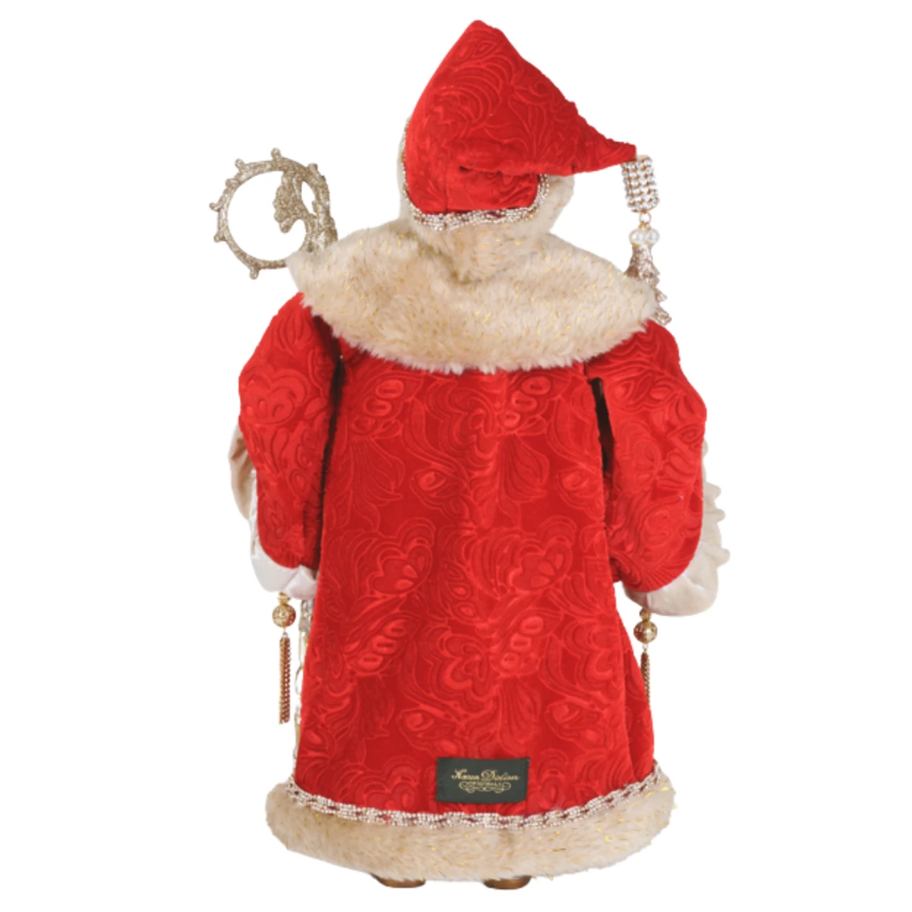 Karen Didion Christmas Wonderland Santa Figurine, 19 Inches - Handmade 4 Karen Didion Christmas Wonderland Santa Figurine, 19 Inches - Handmade - Image 2